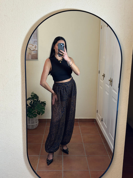 Pantalón leopardo