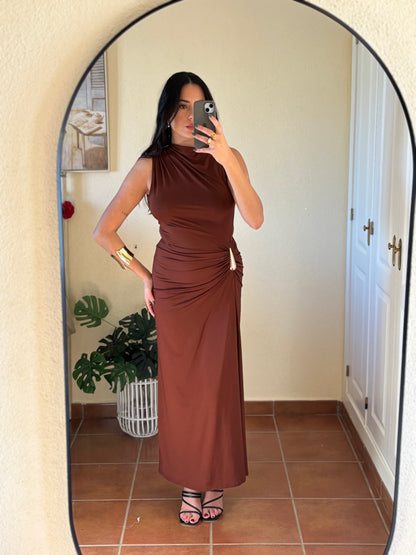 Vestido Marrón