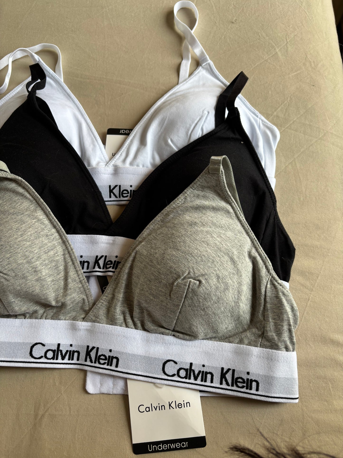 Pack 3 sujetadores ck